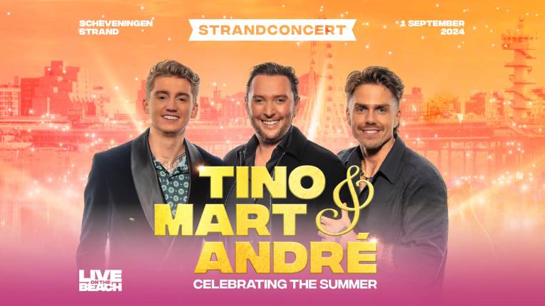 Tino, Mart & André - LIVE on the BEACH
