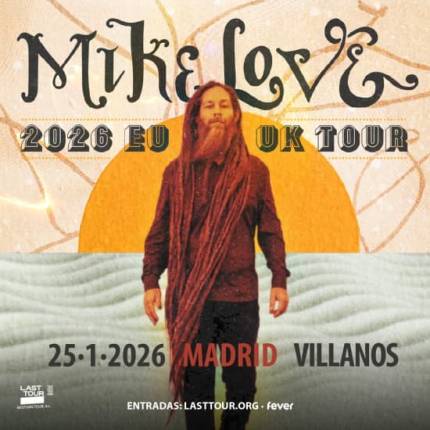 Mike Love en Sala Villanos, Madrid 2026