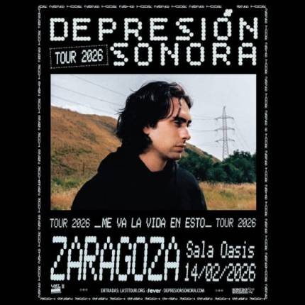 Depresión Sonora en Sala Oasis, Zaragoza 2026
