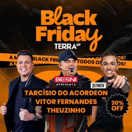Besni Apresenta Show do Tarcísio do Acordeon, Vitor Fernandes, Theuzinho e Anderson O Garotinho no Terra SP