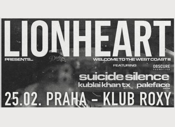 Lionheart, Suicide Silence, Kublai Khan Tx, Paleface Swiss