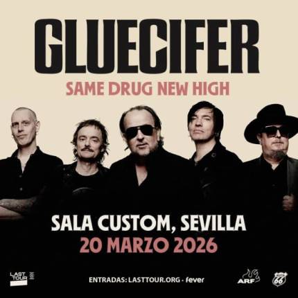 Gluecifer en Sala Custom, Sevilla 2026