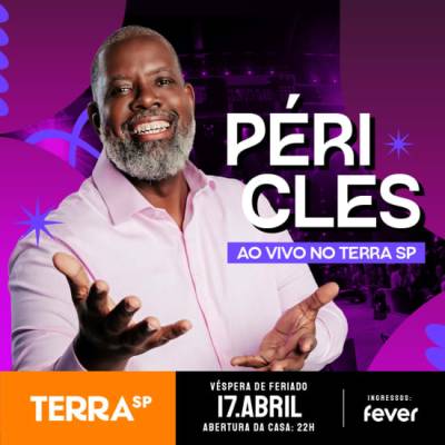 Show do Péricles no Terra SP