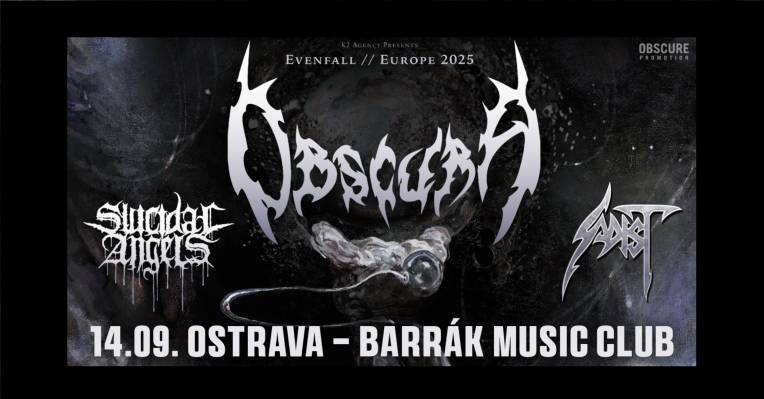 OBSCURA, SUICIDAL ANGELS, SADIST