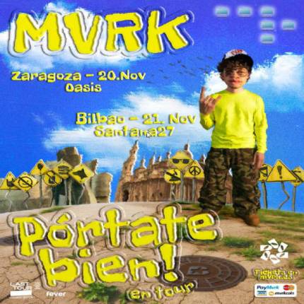 Mvrk en Sala Oasis, Zaragoza 2025