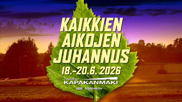 Kapakanmäki: Kaikkien aikojen juhannus 2026